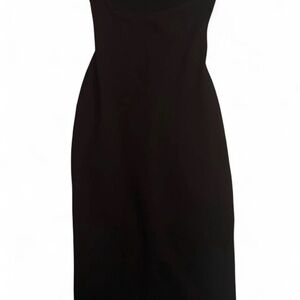 Elegant Black Sleeveless Dress